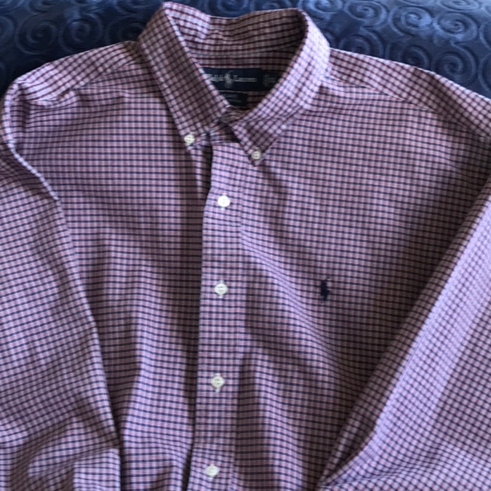 Ralph Lauren Blake XL Excellent Condition Red, White and Navy Blue